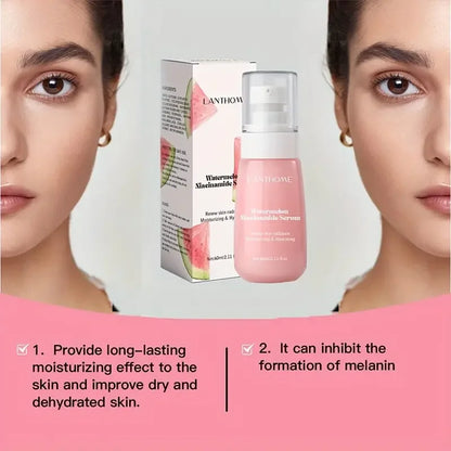 Watermelon Glow Niacinamide Moisturizing Face Pre-Treatment,Moisturizing Serum,Skin Makeup Lightweight Moisturizing Pre-treatmen