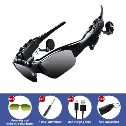 Xiaom Smart Sunglasses Photo Sense Camera Bluetooth Music Call Intelligent Recording Waterproof Glasses Outdoor Sports Cycling