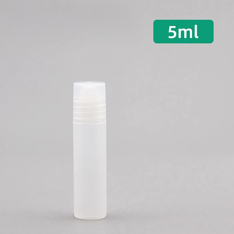 5/8/10ml Empty Perfume Roll Roller Ball Bottle On Plastic Liquids Oil Container Refillable Bottles Holders New Bottling Bottle