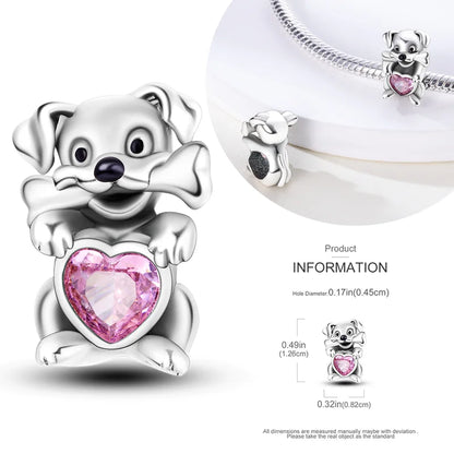 Hot Sale 925 Silver Charms Beads Perfume Animal Butterfly Pendants Fit Original Bracelet DIY Jewelry