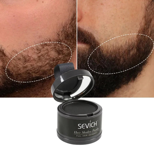 Sevich Waterproof Hair Line Powder 4g Natural Instant Hairline Shadow Powder Black Root Cover Up Forehead Hair Makeup Concealer