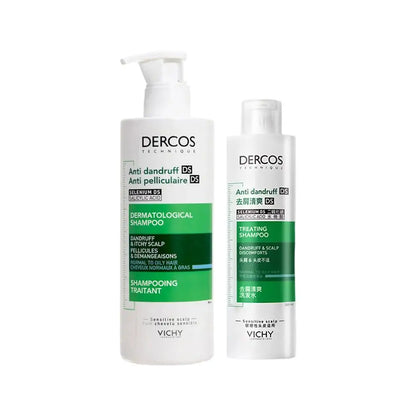 Dercos Oil-Control Shampoo Removes Dandruff Repairs Damaged Hair Improves Scalp Environment For Hair Care