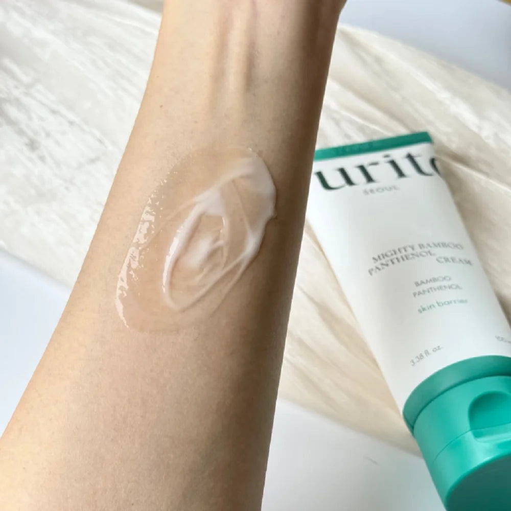 Korean Purito Skin Care KIT - Bamboo Extract Essence Face Cream, Centella Asiatica Facial Serum, For All Skin Type, Soothing