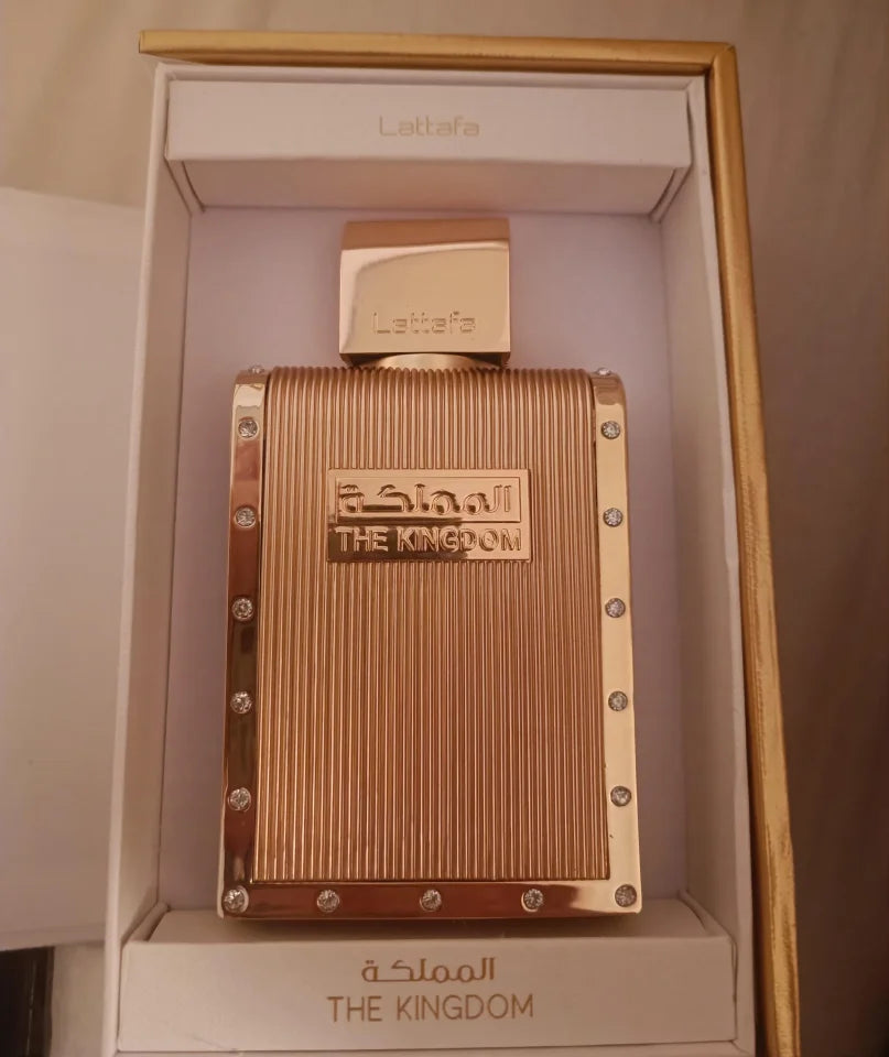 The kingdom for men lattafa eau de parfum arabe perfume for men 100ml