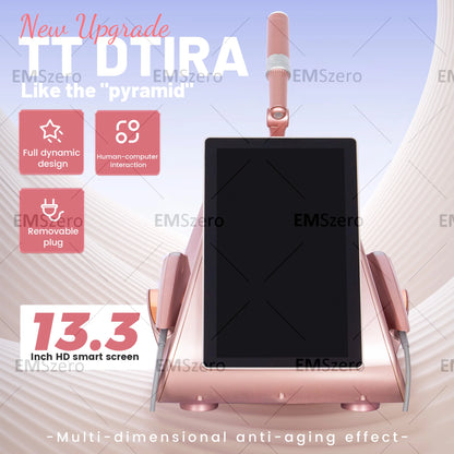 Professional portable 13.3 "TT double lift facial lift Body lift skin firming Anti-aging skin rejuvenation firming machine.