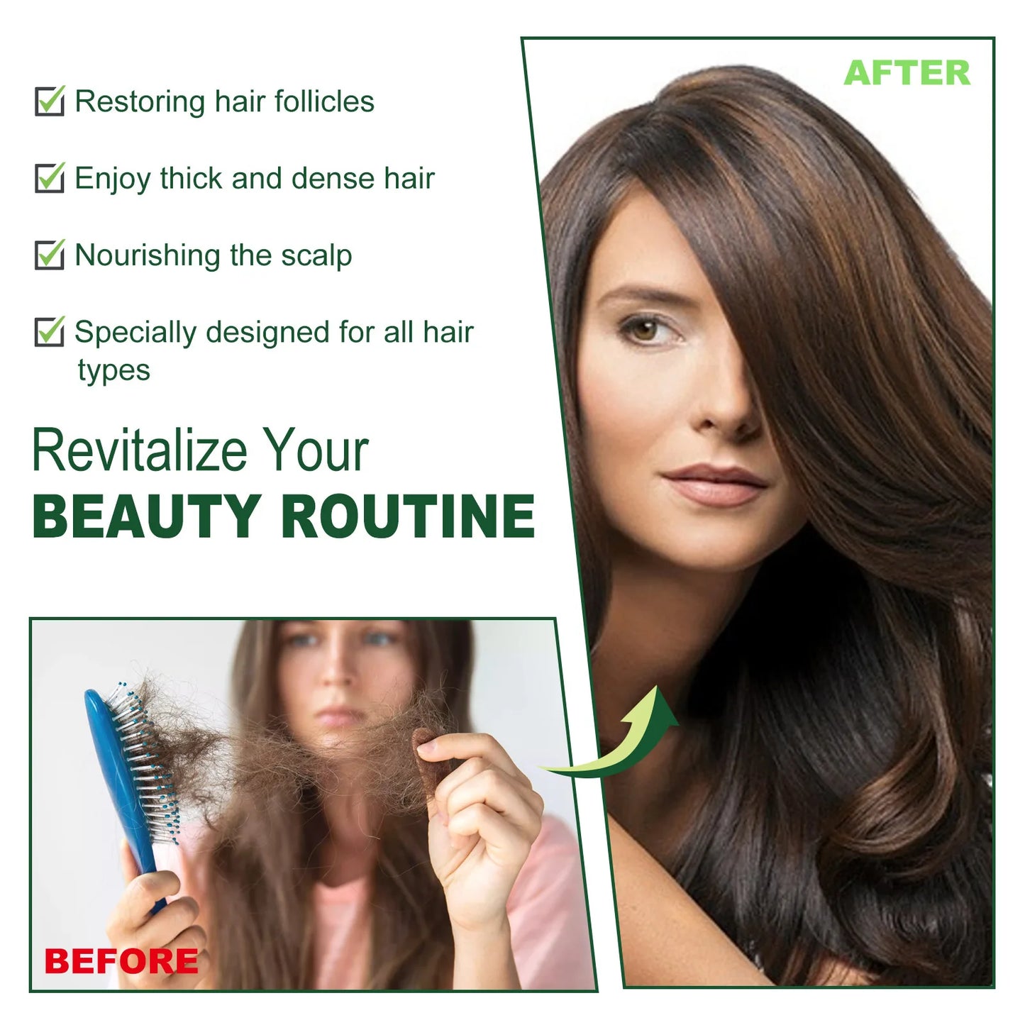 EELHOE Rosemary Hair Growth Essential Oil to Strengthen Hair Scalp Massager Anti Hair Loss Treatment Rosemary Essential Oil 60ml