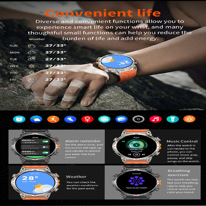 2025 GPS Sports Smart Watch GPT AMOLED 1.56 inch 488 * 488 Heart Rate Blood Oxygen Blood Pressure Monitoring 3ATM Smartwatches