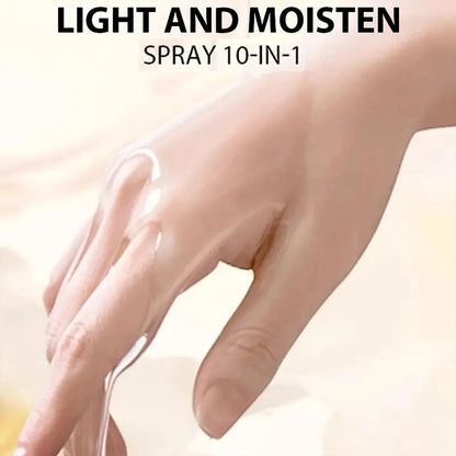 10-in-1 Hair Essence Spray with Plant Keratin & Biotin - Hydrating + Smoothing + Shine Control - Jojoba Oil Formula