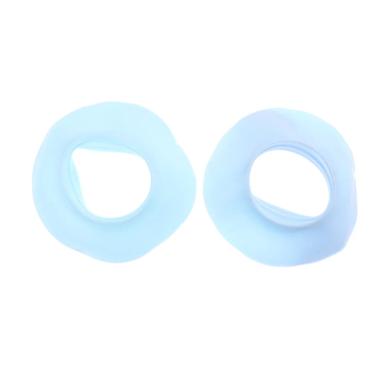 1 Pair Washing Face Spa Wrist Watch Band Silicone Solid Color Waterproof Hair Accessories Headwrap Handmade Makeup