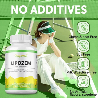 Lipozem Supplement - Weight Loss Capsules, Boosts Metabolism, Increases Energy and Controls Appetite