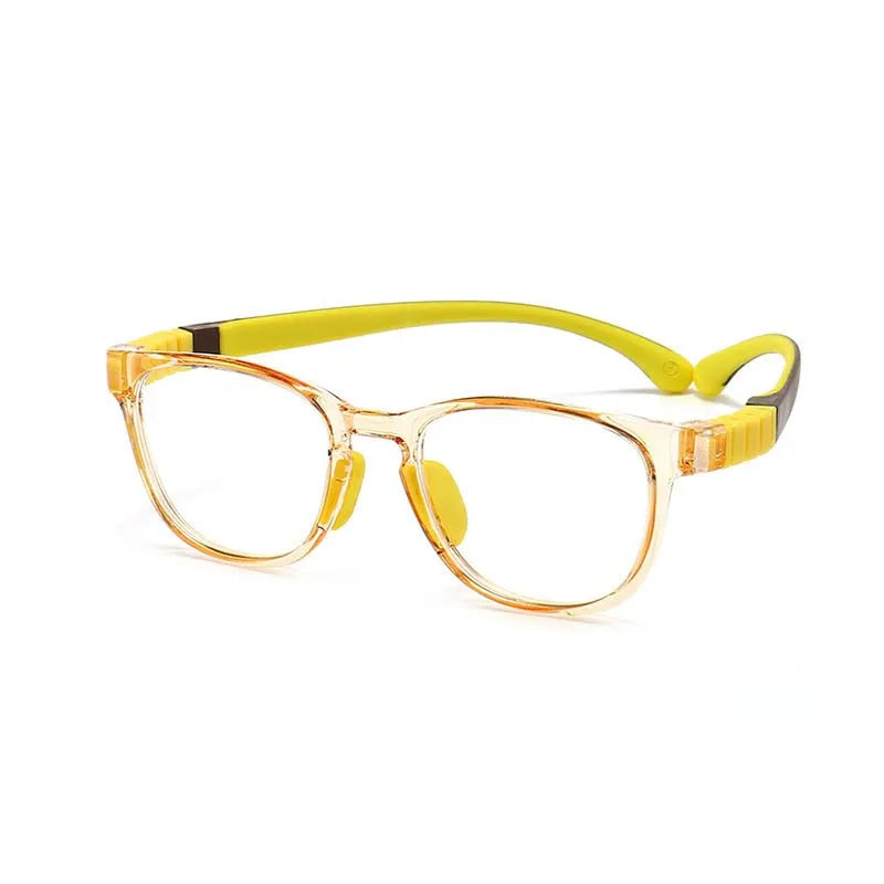 54905 Children Silicone Anti-Blue Light Glasses Flexible Removable Sport Eyeglasses Frame Girls Boys Mobile Phone Glasses