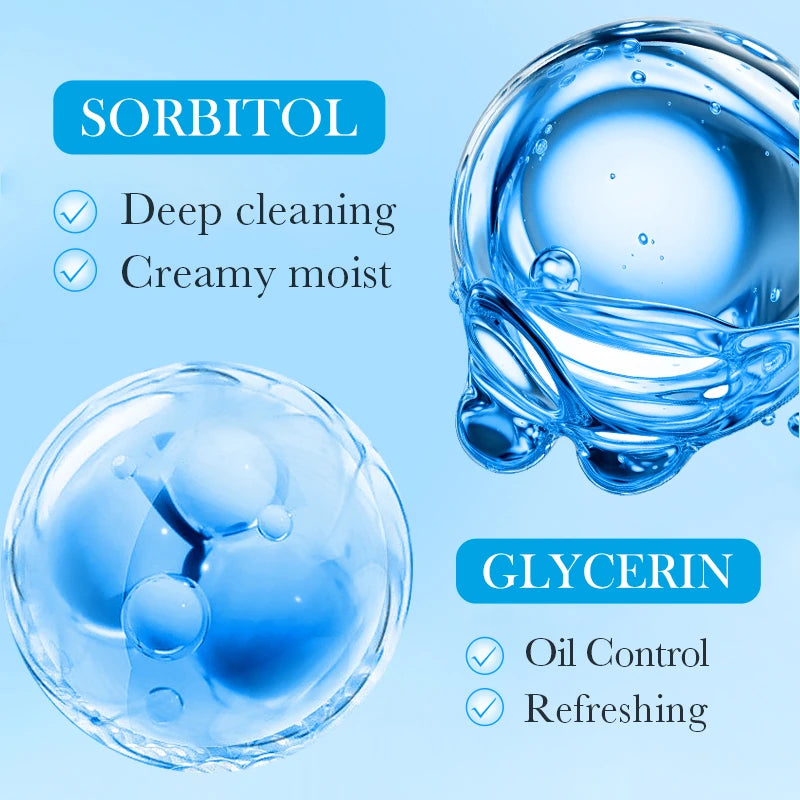 SADOER Goat Milk Essential Oil Soap Face Wash Foam Facial Cleanser Whitening Moisturizing Anti Acne Body Bathing Facial Soap