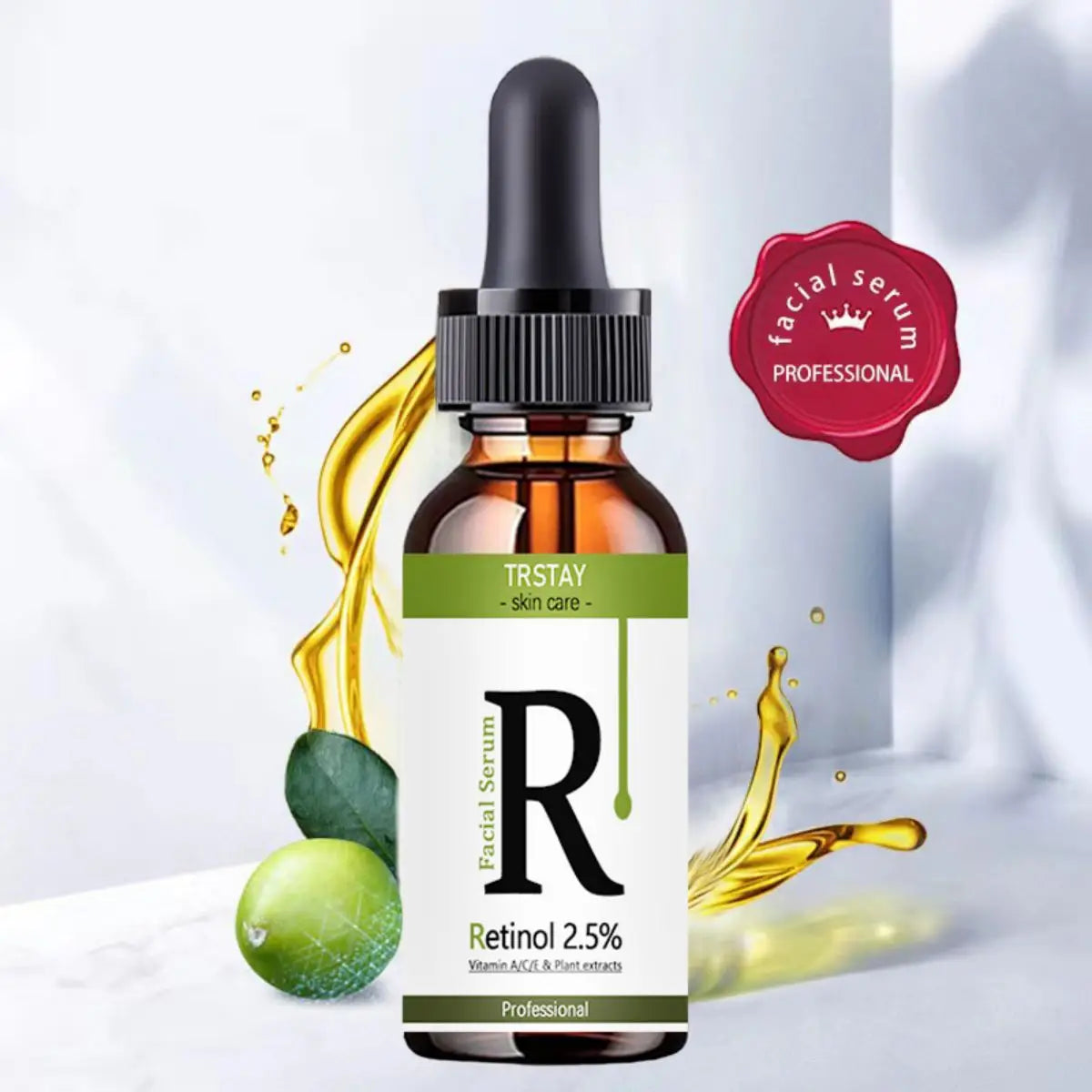 Retinol Serum Anti Wrinkle Fade Dark Spots Vitamin C Facial Serum Whiten Face Skincare Essence Skin Care Products