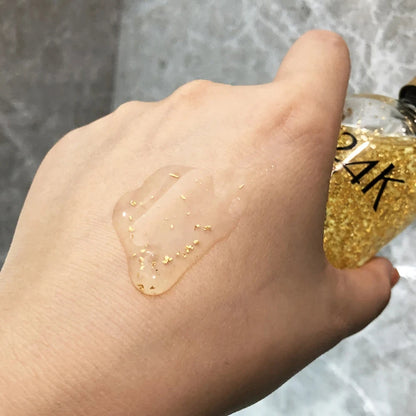 30ml/100ml 24k Gold Hyaluronic Acid Nicotinamide Face Serum Anti Aging Facial Lifting Essence for Face Shrinks Pores Korean Skin