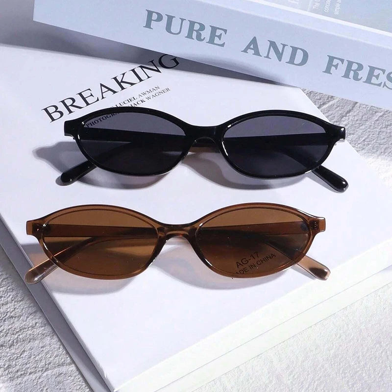 Vintage Small Cat Eyes Women Unisex Sunglasses Women New Fashion Elegant Gradient Sun Glasses Ladies Sexy Casual Shades UV400