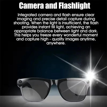 Xiaomi 6K HD AI Smart Glasses Chat 260Mah Battery Voice Assistant Control GPT 100MP Camera Bluetooth Call  Smart Glasses 2025