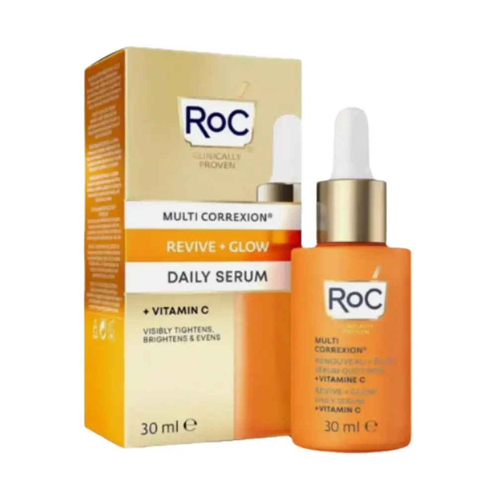 ROC Anti Aging Facial Serum Improve Skin Alasticity Fade Fine Lines Firming Skin Shrink Pores Reduces Wrinkle Pigmentati