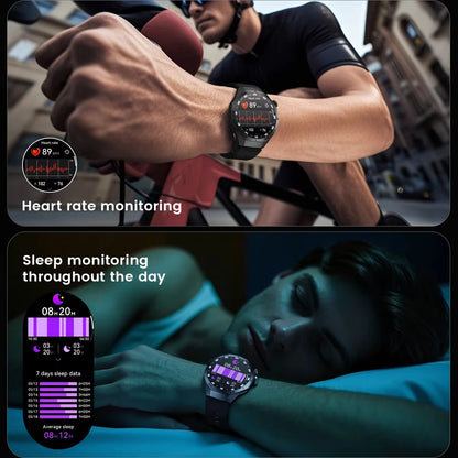 Original New S5 Smartwatch Men 360*360 HD AMOLED Screen GPS Motion Track Heart Rate Bluetooth Call IP68 Waterproof Smartwatch