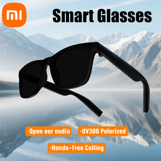 Xiaomi New Smart Glasses Bluetooth Voice Call Control Audio Glasses Music UV Polarized Fashion Portable Sunglasses Men Women