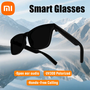 Xiaomi New Smart Glasses Bluetooth Voice Call Control Audio Glasses Music UV Polarized Fashion Portable Sunglasses Men Women