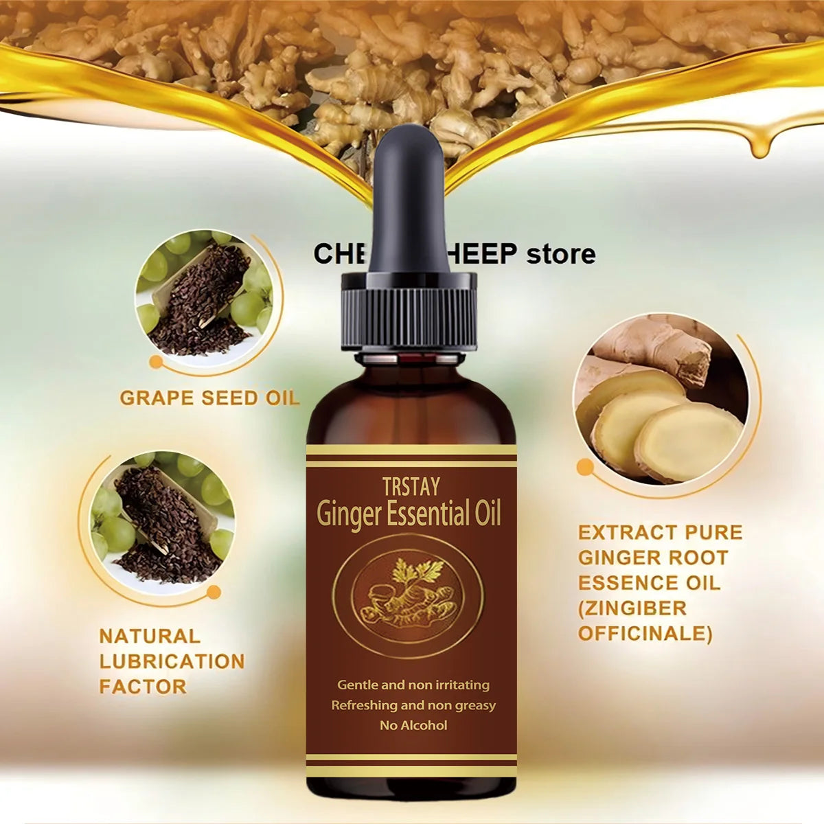 Pure natural plant essential oil, aloe vera, VC, avocado, honey, snake, Argan, olive, carrot, horse oil, massage oil