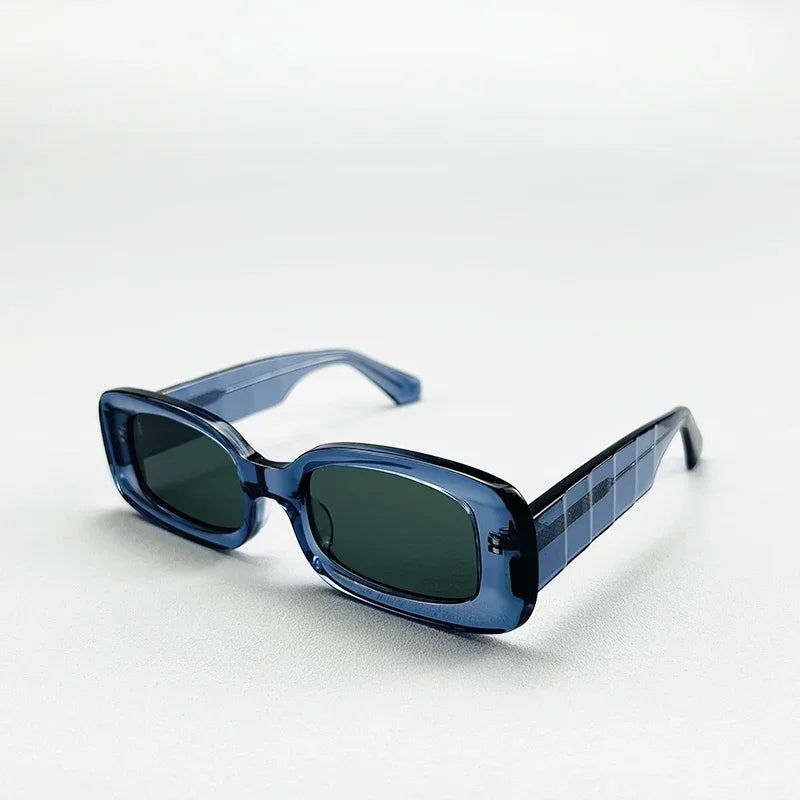 Polarized Designer Sunglasses with Removable Clip-on Frame for Optical Lenses, Aesthetic Glasses for Fashionable Men and Women