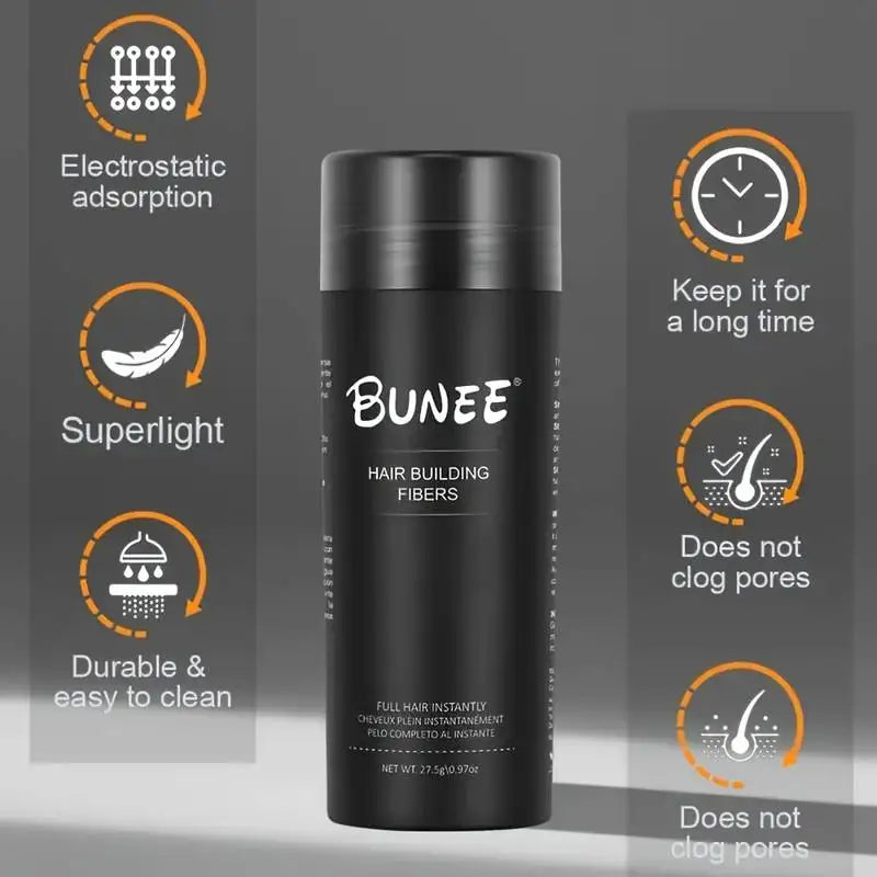 Hair Building Fibers Keratin Thicker Anti Hair Loss Products Concealer Refill Thickening Hair Fiber Powders Growth sevich 27.5g