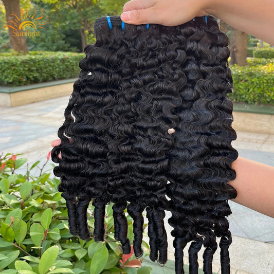 Burmese Curly Bundles 100% Human Hair Bundles Raw Unprocessed Weaving Human Hair Extensions Pix Curly Bundles 15A Original Hair