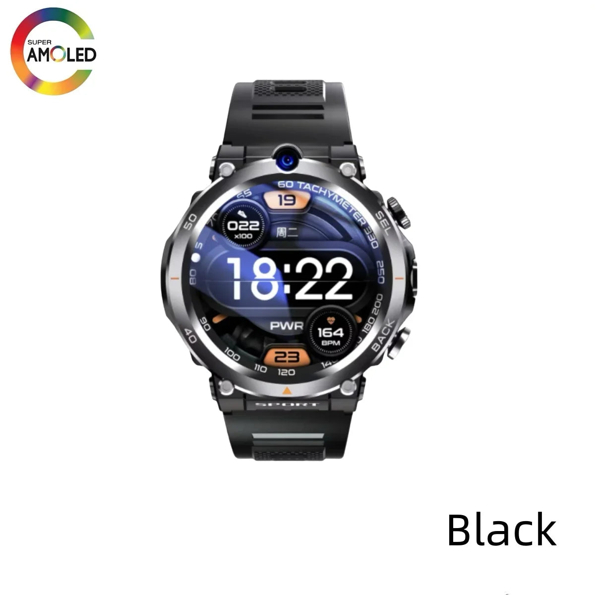 H10 Smart Watch4GNet Global WIFI with Multifunctional Sports Round Screen Smartwatch NFC Positioning for Fitness Tracker