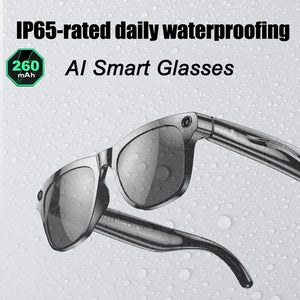 1080 AI Smart Glasses GPT 100mp Multifunctional HD Camera Chat Bluetooth Call Voice Music Assistant AI Translation Smart Glasses