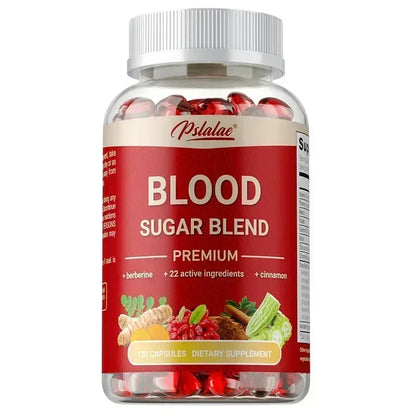 Blood Sugar Blend - Promote Balanced Sugar Levels, Metabolic Health, Improves Hypoglycemia, Increases Energy