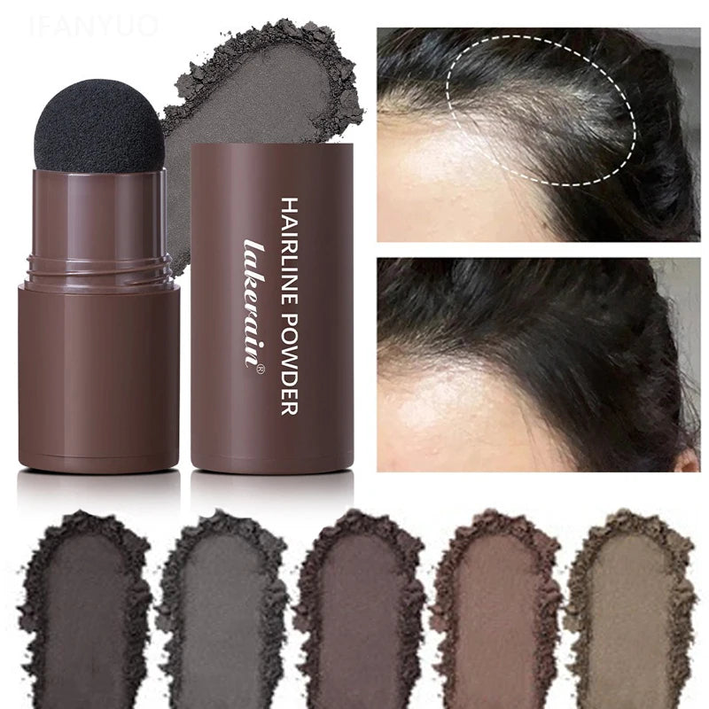 Hair Powder Hairline Powder Instantly Black Root Cover Up Natural Hair Filling Hairline Shadow Powder Hair Concealer Coverage