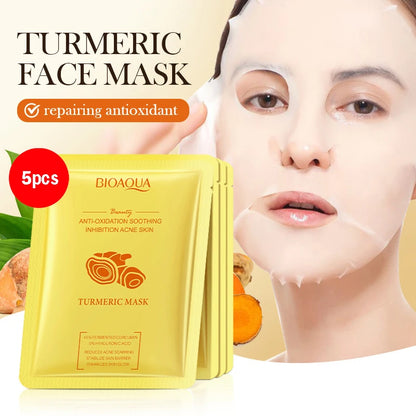 5/10pcs BIOAQUA Snail Hyaluronic Acid Retinol Face Mask skincare Moisturizing Hydrating Firming Facial Masks for Face Skin Care