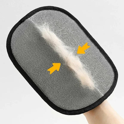 Cat Hair Cleaner Static Hair Removal Pet Gloves Two-Way Brush Hair Removal Brush Sticky Hair Magic Dog Comb Scraping