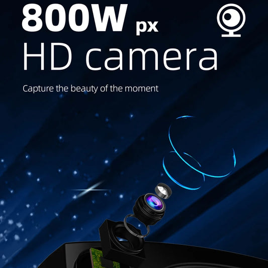 Smart AI Glasses 800W pixel AI Shooting Camera HD Photo Video Voice Call Translation Waterproof Bluetooth Glasses