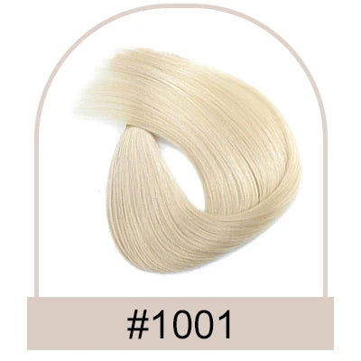 Nano Ring Micro Bead Loop Human Hair Extention 100% Real Remy Hair Natural Machine Made Straight Keratin Capsules Microring Hair