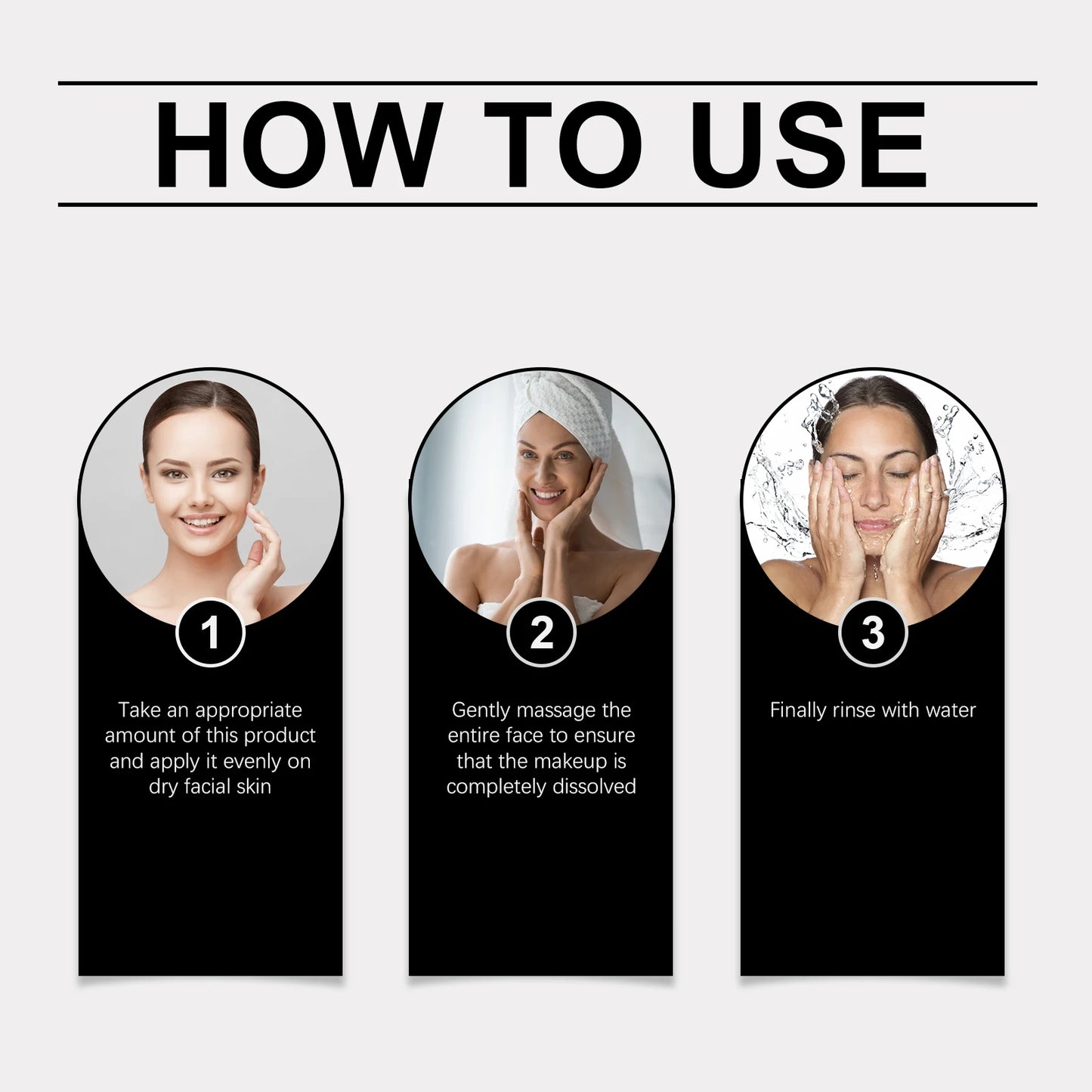 Cleansing Facial Oil: Moisturizing, Gentle Formula for Deeply Cleansing Pore Impurities & Skin Care