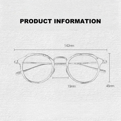 Plate Titanium Eyeglass Frame Retro Multilateral Men's And Women's Eyeglass Frame Light Luxury Optical Prescription Frame K1113
