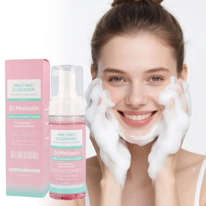 Dr.Melaxin Gentle Cleansing Milk 150ml Dense Foam Quickly Dissolves Makeup and Impurities, Suitable for Sensitive Skin