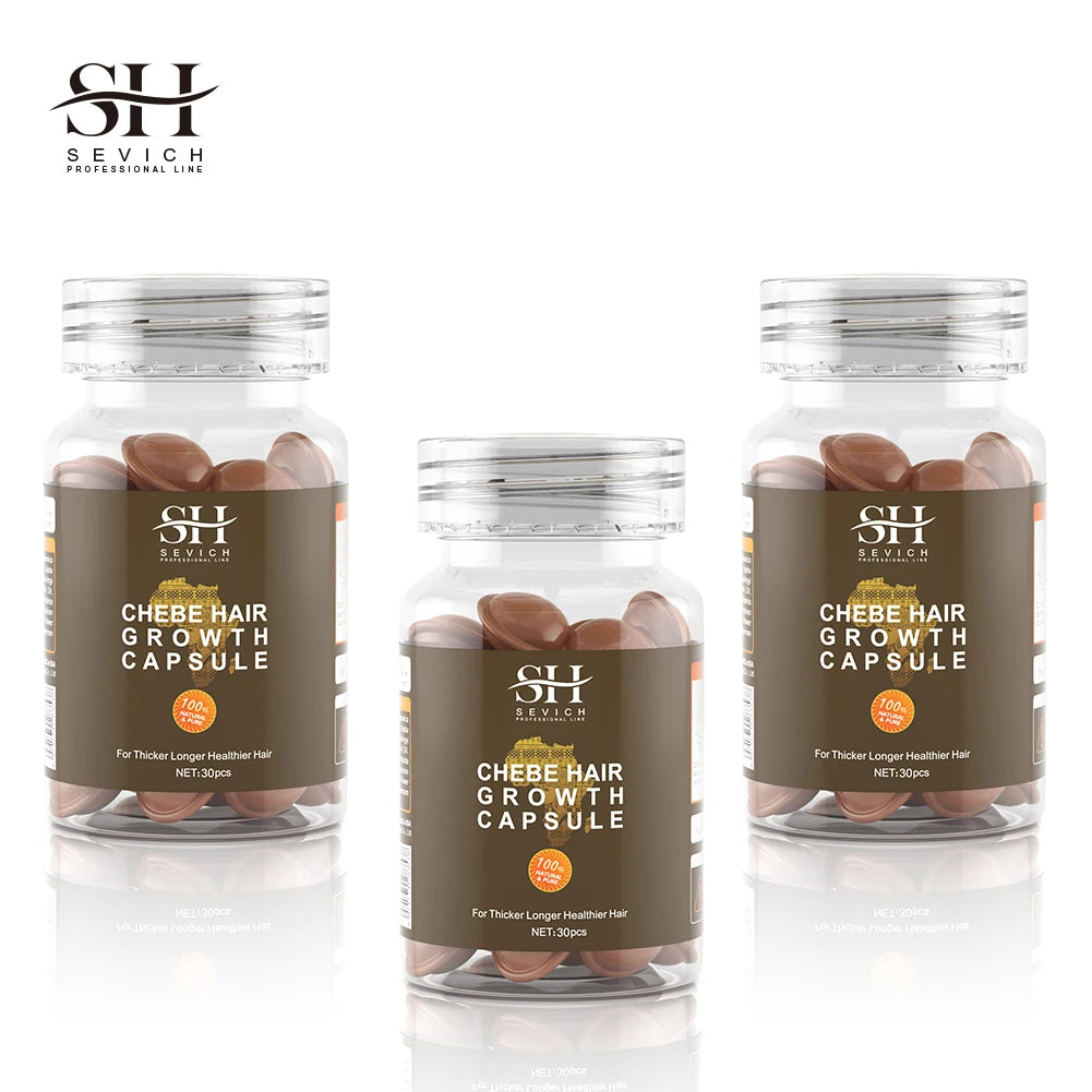 New Hair Care Capsule Chebe Hair Growht Capsule Repair Damaged Hair Essential Oil Anti Breaking Hair Mask Anti Hair Loss Product