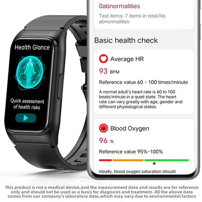 New ECG+PPG Smart Watch Men Blood Pressure Uric Acid Blood Fat Call Reminder Health Smartwatch Women Waterproof For Android IOS