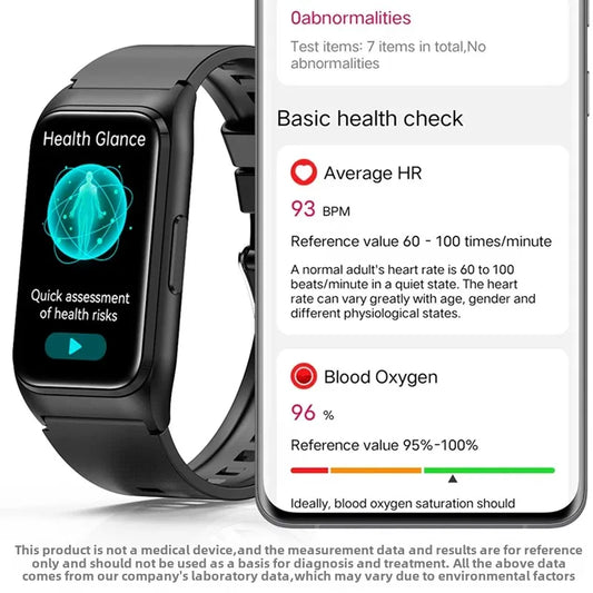 New ECG+PPG Smart Watch Men Blood Pressure Uric Acid Blood Fat Call Reminder Health Smartwatch Women Waterproof For Android IOS