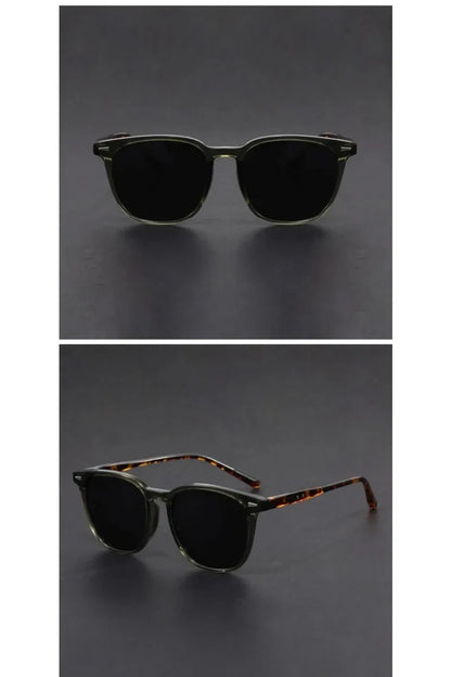 New Male And Female Ultralight Round Sunglasses Driving Fishing UV Polarized Fashion Sun Glasses UV400 Glasses