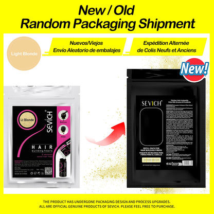 SEVICH Hair Fiber 100g Keratin Hair Fiber Thickening powder Hair Building Fiber Spray Instant Regrowth Powder Hair Loss Conceale