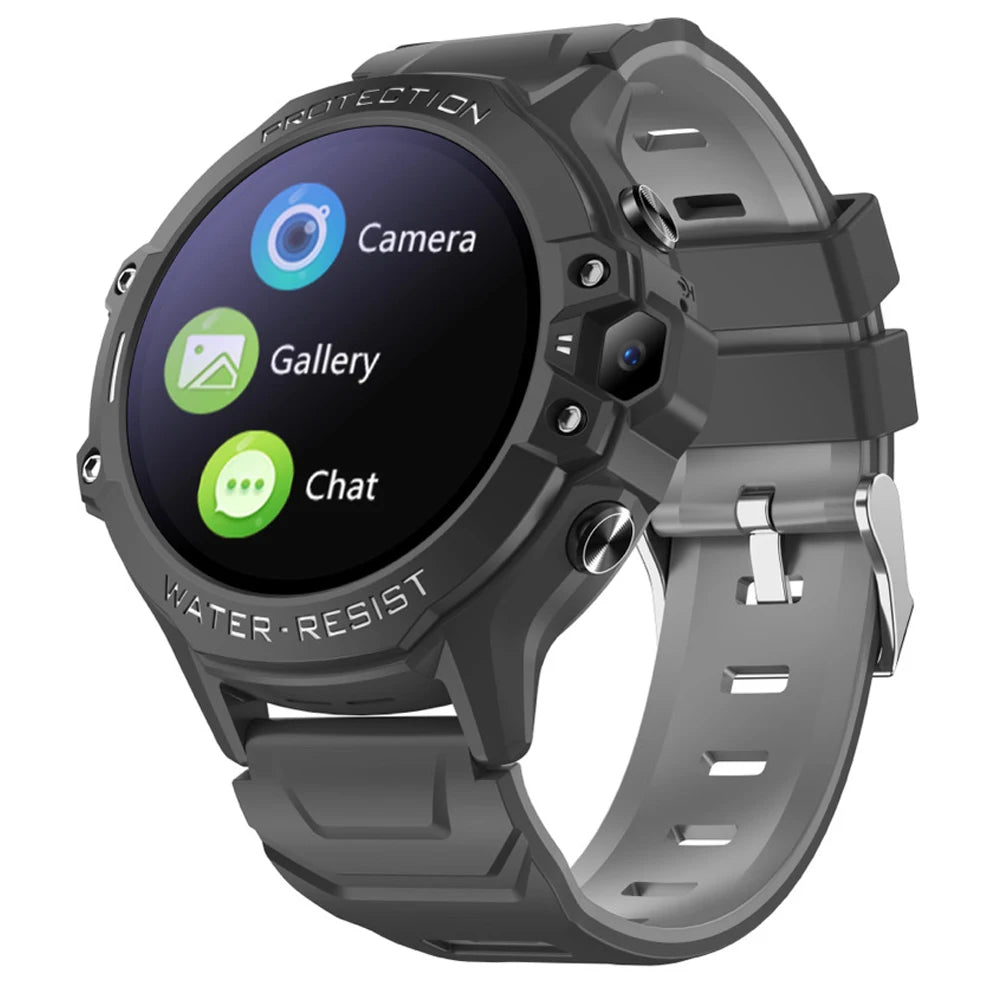 Kids 4G Video Call Chat Smart Watches Student 1.28" Waterproof  WIFI LBS Location 700Mah Battery Calculator Children Smartwatch