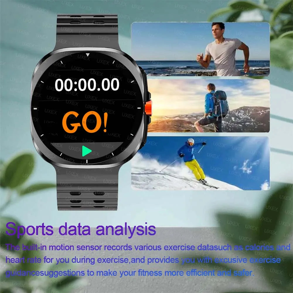 Wireless Calling Commerce Smartwatch Men 1.52 HD Christmas Gift Health Tracker Custom Photo Watches Women Sports For Android Ios