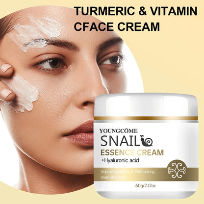 Snail essence cream with hyaluronic acid,Retinol Moisturizing Firming Lightening Repairing Smooth Skincare Whitening Creams