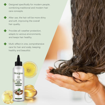 Coconut Hair Care Oil Natural Plant Essence Deeply Nourishe Hair Scalp Reduce Hair Breakage Improve Dryness Moisturize Hair Oil