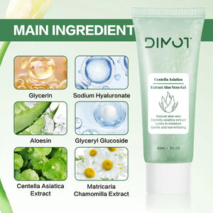 Aloe Vera Gel Natural Moisturing Hydration and Repair Face Cream Shrink Pores Soothing Redness Face Skin Care 40ML