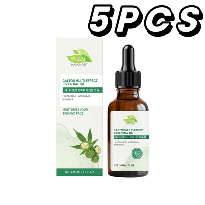 Pure Castor Hair Care Essential Oil Deep Nourish Scalp Repairing Damaged Hair Roots Scalp Treatment Serum Strengthen Hair Roots